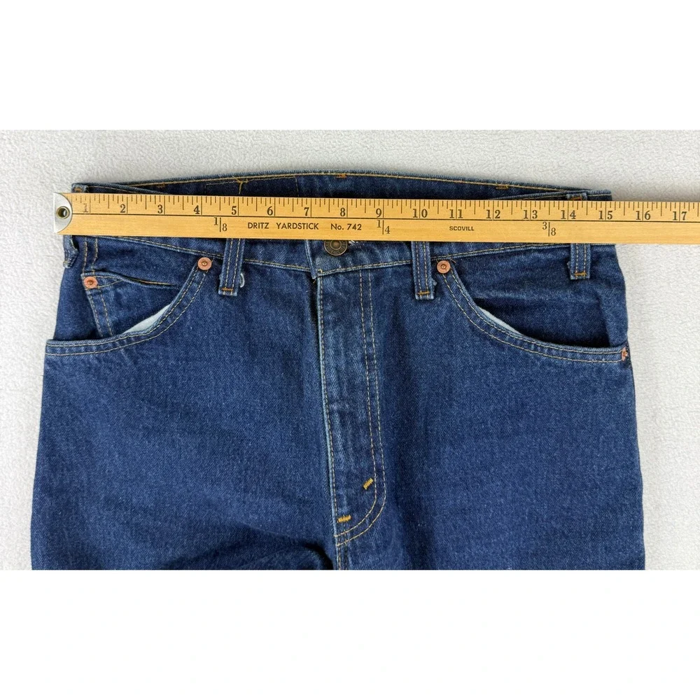 Vintage Levi's 550 Orange Tab Jeans Mens 32x36 Blue Relaxed Tapered Leg Made USA